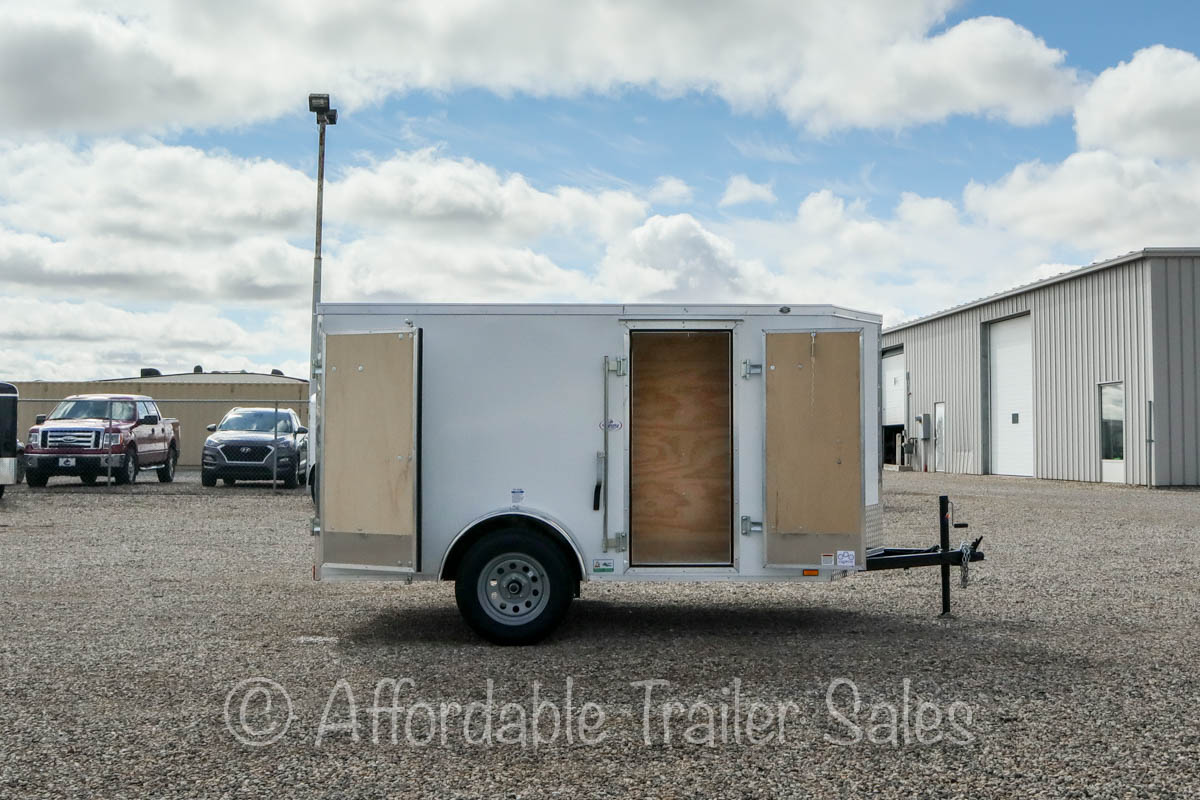 Affordable Trailers 2022 Continental Cargo V Series 5 X 10 White