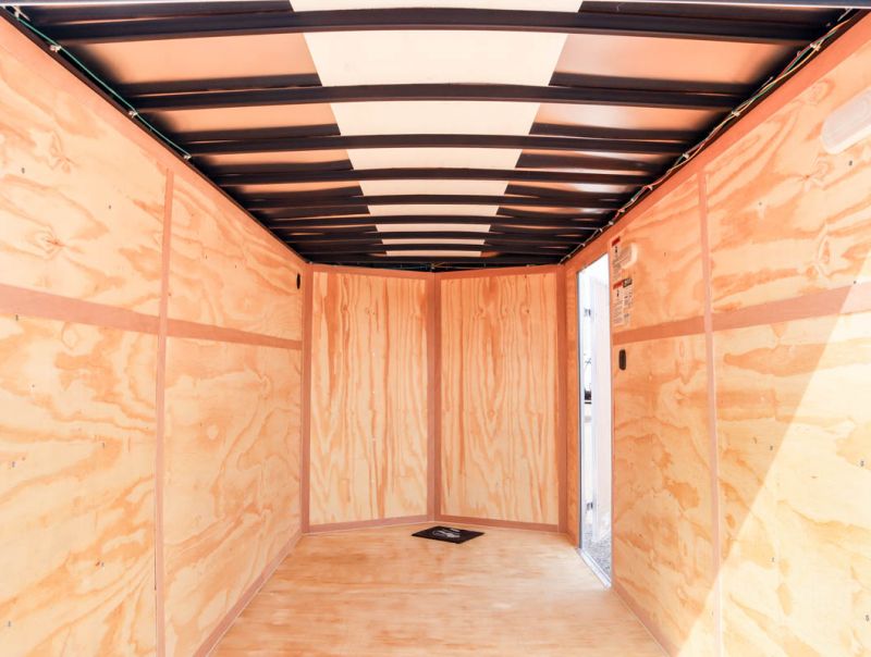 2025 Continental Cargo V-Series 6' x 12' (White, Barn Door)